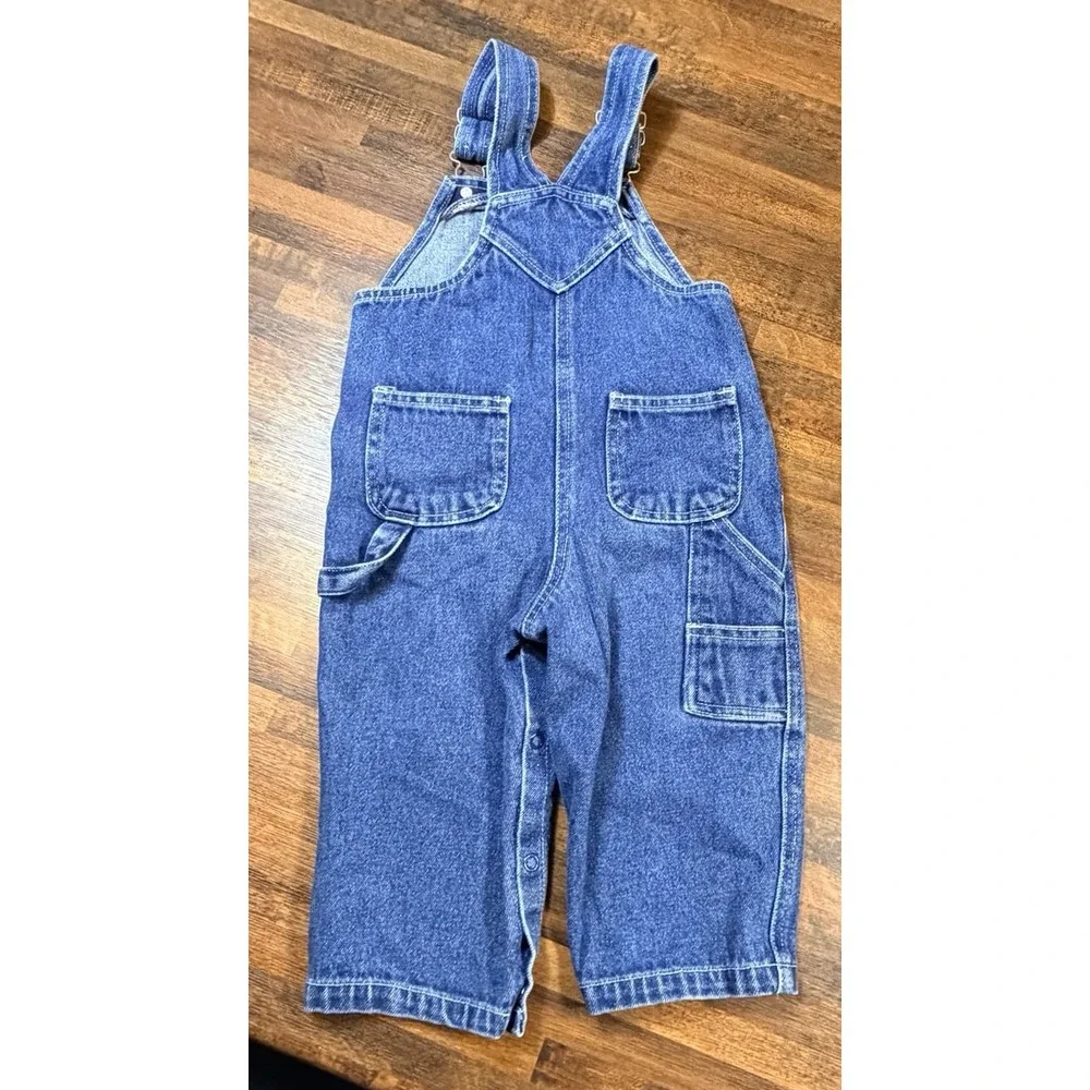 Rare vintage Sesame Street carpenter overalls size 18 months.  Football themed